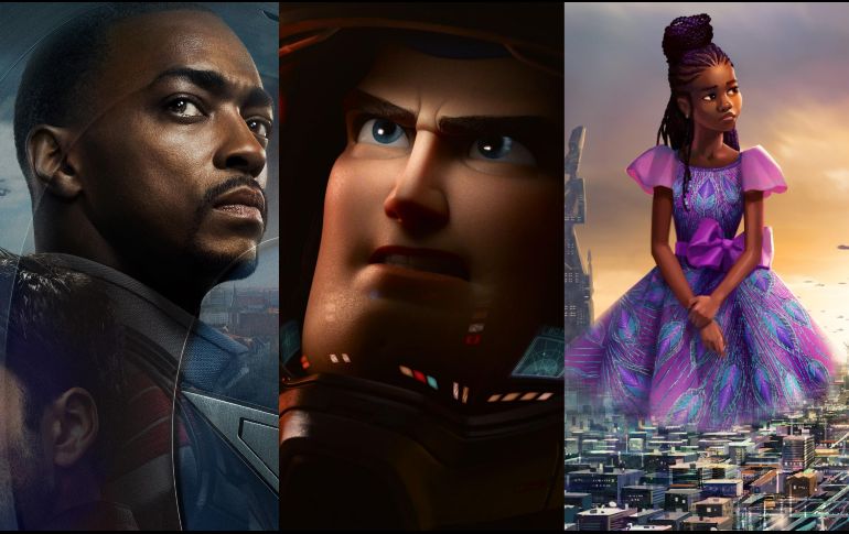 ”Falcón y El Soldado de Invierno”, “Iwájú” y “Lightyear” son algunos de los títulos destacados. ESPECIAL