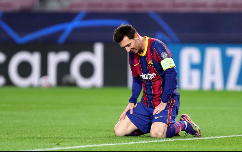 El mal paso del Barcelona no sólo en la Liga Española, sino también en la Champions League. TWITTER / @ChampionsLeague