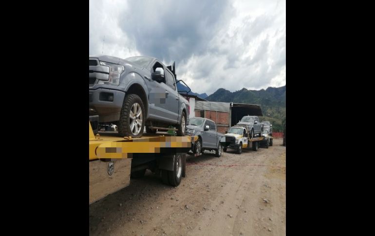 Desde la bodega, dos sujetos se enfrentaron con agentes de la Guardia Nacional. ESPECIAL