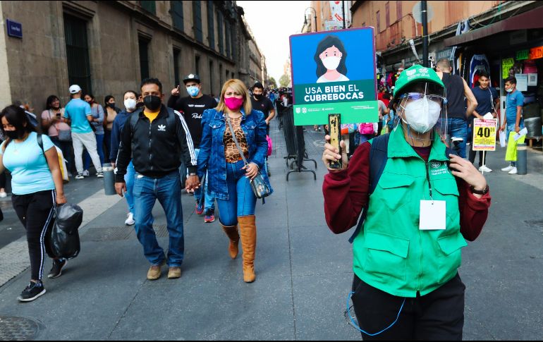 La Ciudad de México reporta el punto más alto de hospitalizados por coronavirus desde el inicio de la pandemia. EFE / J. PAZOS