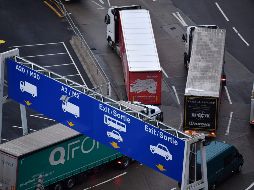 Tanto la UE como el Reino Unido han acelerado sus preparativos para una separación sin acuerdo al fin del periodo de transición, que acaba el 31 de diciembre. AP/B. Stansall