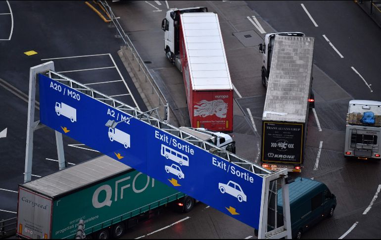 Tanto la UE como el Reino Unido han acelerado sus preparativos para una separación sin acuerdo al fin del periodo de transición, que acaba el 31 de diciembre. AP/B. Stansall