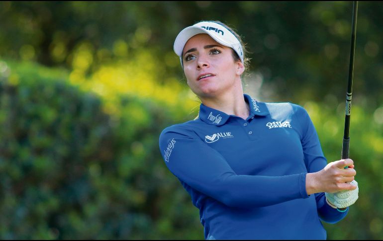 La capitalina firmó ayer una tarjeta en par de campo, para un total de +3. AP