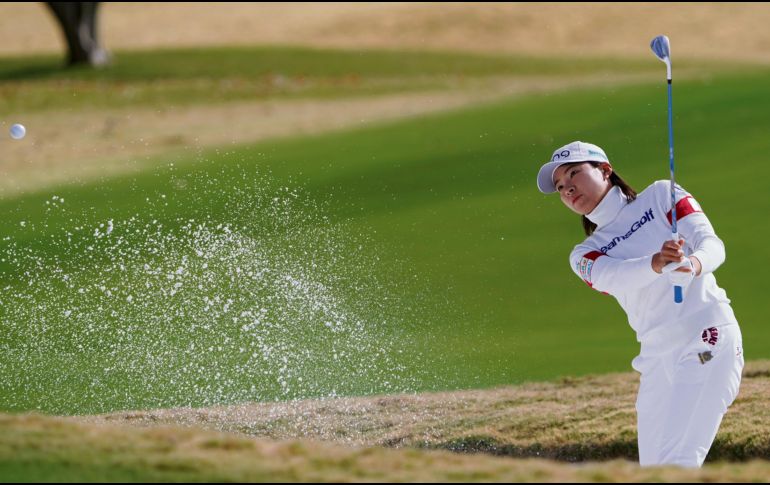 LÍDER. La japonesa lleva un contacto de ventaja sobre la estadounidense. AP