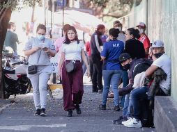 La tasa de positividad alcanzó el 43.6% y que hay 76 municipios en riesgo alto entre los que están los del AMG y Puerto Vallarta. EL INFORMADOR / G. Gallo