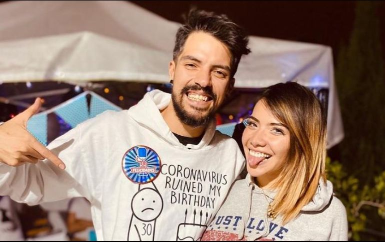 Renata y César son pareja y trabajan juntos. INSTAGRAM / @cesardalessio