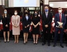 Los nuevos integrantes del Supremo Tribunal de Justicia fueron asignados a las salas en que se desempeñarán. Cortesía