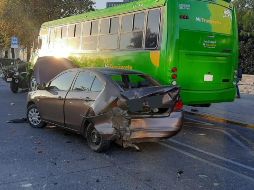 Los hechos sucedieron sobre la avenida Acueducto, en Zapopan, a la altura del templo de San Juan Macías. ESPECIAL /