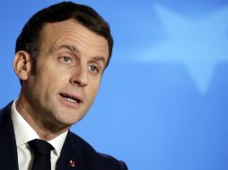 La conversación entre Macron y Trump este jueves duró algunos minutos. EFE/O. Hoslet