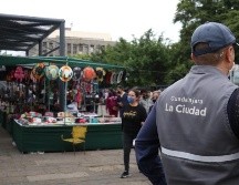 Un total 160 inspectores Guadalajara supervisan 8 cuadrantes del Centro Histórico. ESPECIAL/Ayuntamiento de Gudalajara