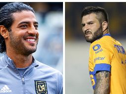BOMBARDEROS. El duelo en la Final de la Concachampions enfrentará a Carlos Vela y André-Pierre Gignac. ESPECIAL