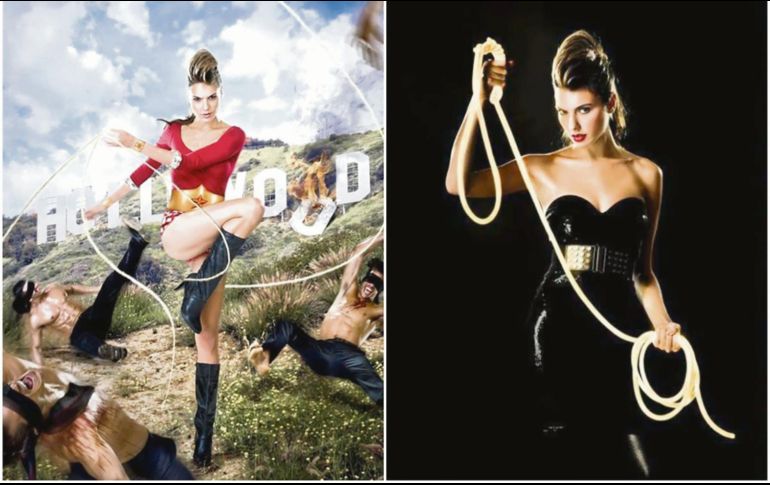 Así lucía Gal Gadot en  2009, en una primera versión de “Wonder Woman”. ESPECIAL