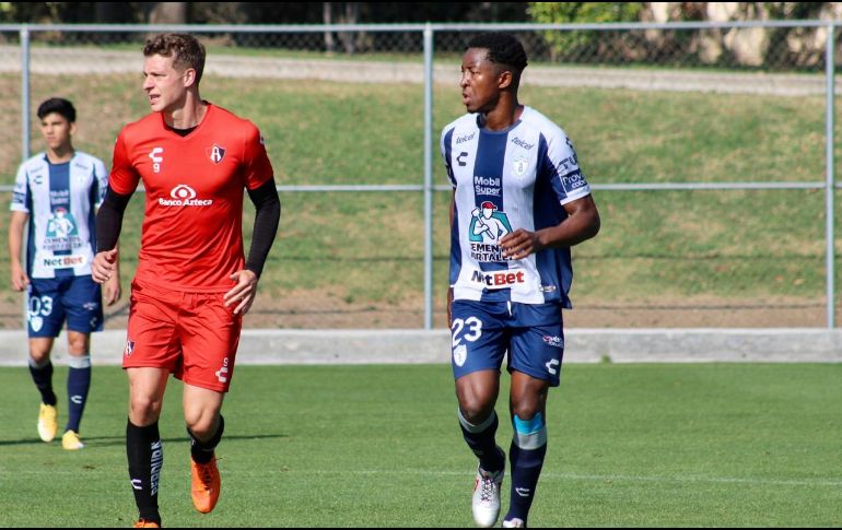 Julio Furch continúa haciendo goles en pretemporada para el Atlas. Cortesía / Atlas FC
