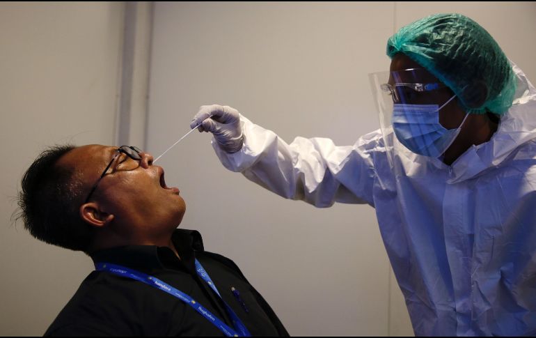 La variante se encontró en dos muestras de pacientes tomadas el 3 y el 9 de octubre en el estado nigeriano de Osun. EFE/A. Weda