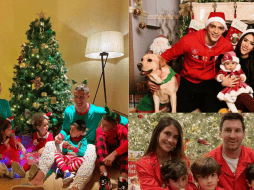 Llegó la navidad y los futbolistas alrededor del mundo comparten cómo viven estas fechas, cerca de su familia. ESPECIAL