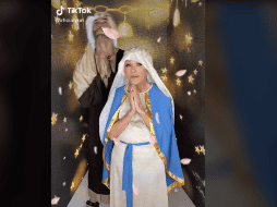 La famosa aprovecho el 25 de diciembre para subir el video a su cuenta. TikTok/@oficialyuri