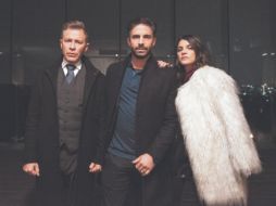 PROTAGONISTAS. Juan Manuel Bernal, Osvaldo Benavides e Irene Azuela encenderán el fuego en la trama de “Monarca”, a estrenarse este 1 de enero. CORTESÍA