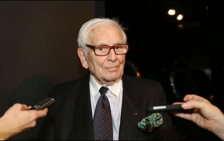 Pierre Cardin fue hasta el final un gran trabajador que controló su negocio al 100%. AP / ARCHIVO