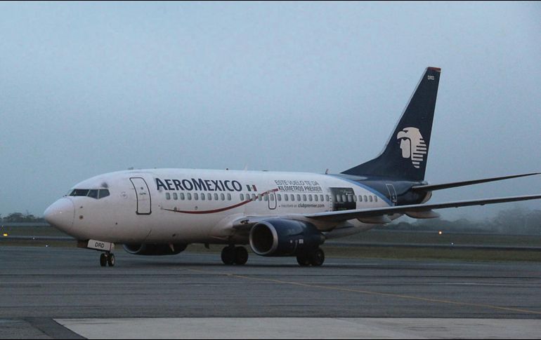 La pandemia afectó la estabilidad financiera de Grupo Aeroméxico. NOTIMEX/Archivo