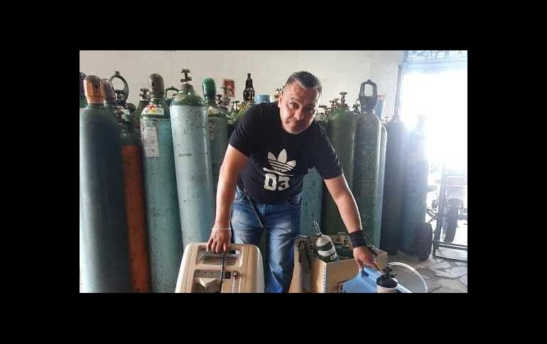 Empleados de Oxigas denuncian que el nombre de su empresa ha sido utilizado por los delincuentes para cometer la estafa.  EL INFORMADOR/J. Velazco