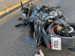 Peritos se encargarán de determinar las causas del incidente y de recabar los datos necesarios para identificar al motociclista. ESPECIAL