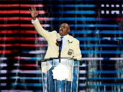 Floyd Little fue una leyenda de los Broncos, quienes retiraron su número 44. AFP/J. Robbins