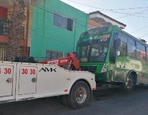 el equipo de Supervisión al Transporte Público retiró de circulación la unidad U-061 de la ruta T14B-C01. ESPECIAL