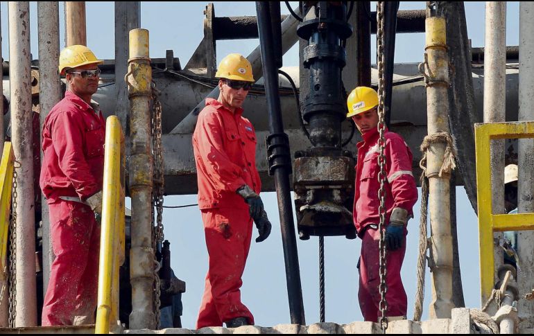 EXPLOTACIÓN. La producción de crudo se cayó tras la pandemia. NTX