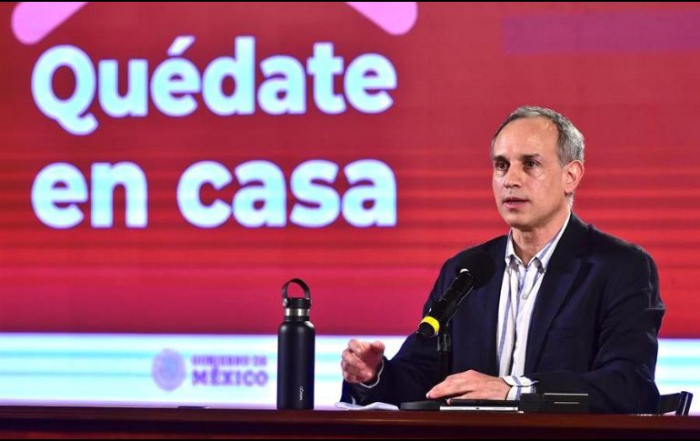 Usuarios de redes sociales criticaron el hecho de que López-Gatell participara en este evento. EFE/Presidencia