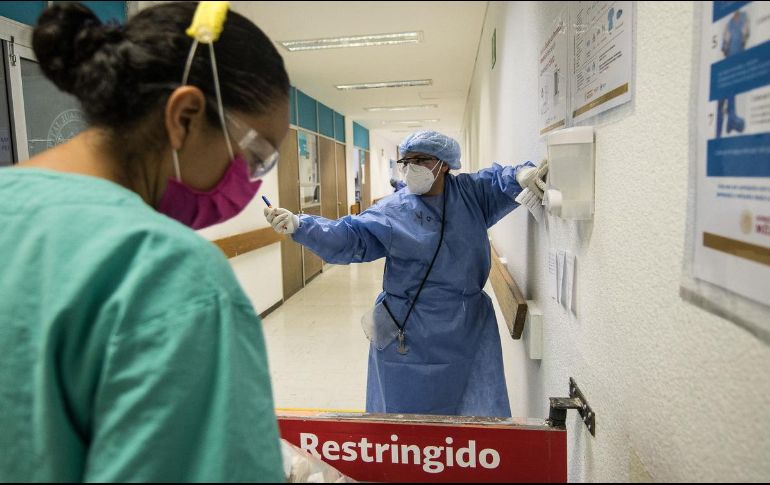 López-Gatell resaltó que Jalisco tiene una tendencia suave de ascenso en casos, defunciones y hospitalizaciones por COVID-19.  EL INFORMADOR / ARCHIVO