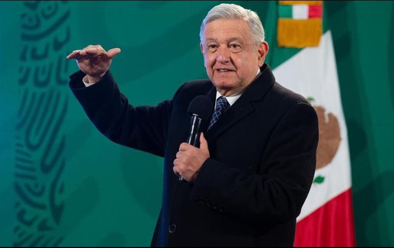 AMLO presumió que el Gobierno mexicano es de los primeros en el mundo en contar con la vacuna contra el nuevo coronavirus. EFE/Presidencia