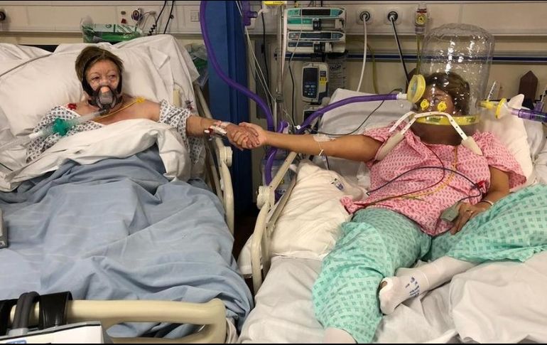 Maria Rico y su hija Anabel Sharma fueron internadas en el hospital por covid-19 el mismo día. Anabel Sharma