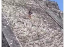 El INAH tomará las medidas correspondientes para que este tipo de circunstancias no se repitan. TWITTER / @Lizhueertas