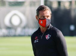 ''Lo que veo de esta institución, que le tengo gran cariño, mucho agradecimiento porque me abrió las puertas en México'', dijo el argentino en rueda de prensa. TWITTER / @atlasfc