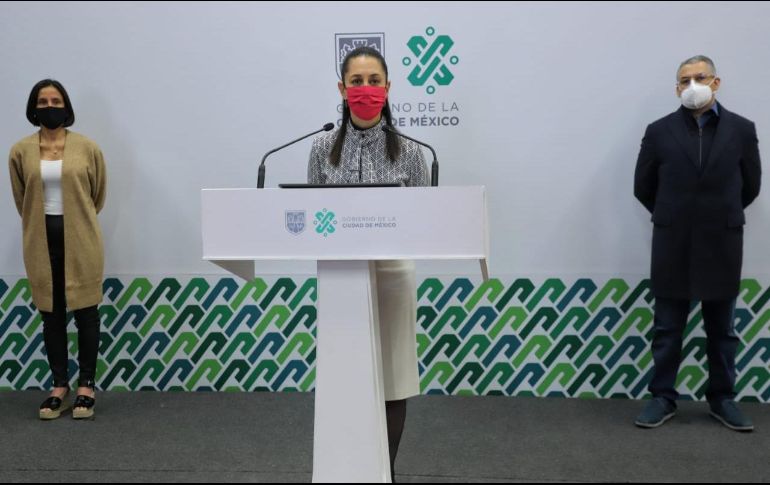 Sheinbaum llamó a los empresarios a no politizar el tema del coronavirus. TWITTER/@Claudiashein