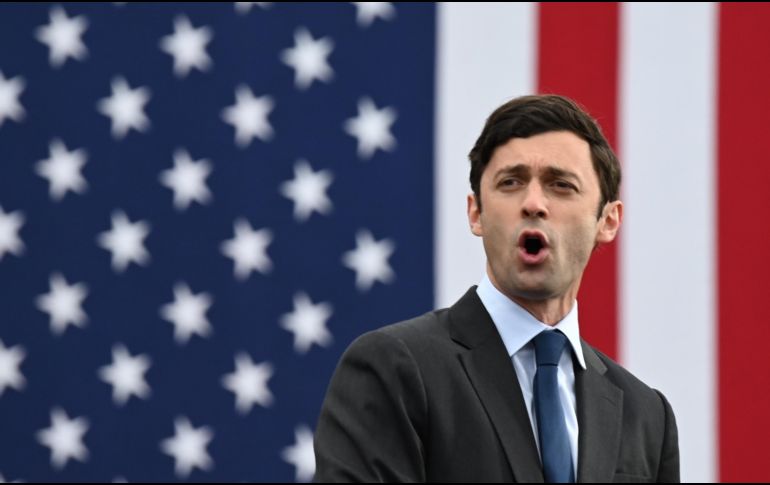 Jon Ossoff ganó en la segunda vuelta de las elecciones de Georgia al Senado. AFP/ARCHIVO