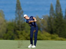 Carlos Ortiz cierra la primera jornada con -4 golpes. AFP