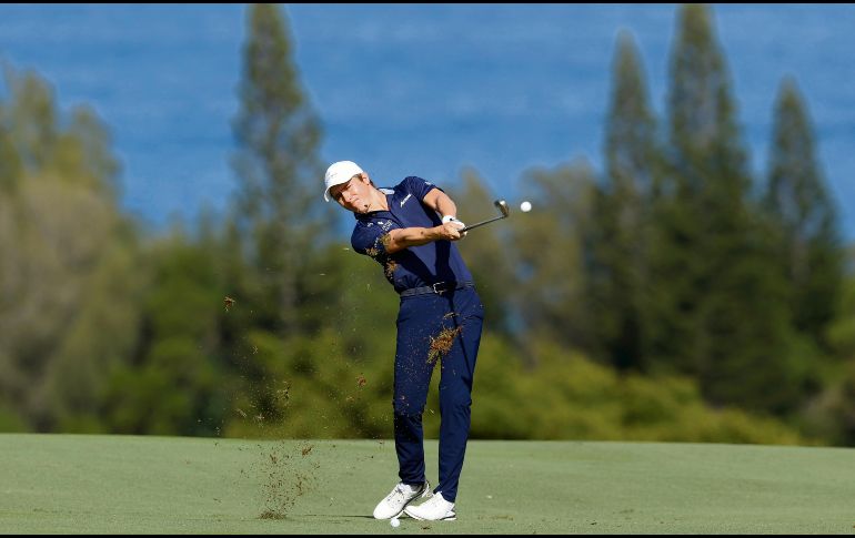 Carlos Ortiz cierra la primera jornada con -4 golpes. AFP