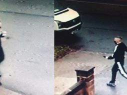 La policía publicó imágenes de CCTV de un inidividio con quien quieren hablar en relación con el incidente. POLICÍA DE LONDRES