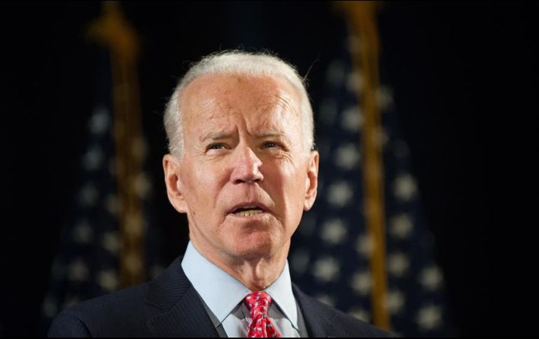 Biden incrementó sus críticas contra Trump por incitar a sus partidarios a asaltar el Capitolio. EFE/T. Van Auken