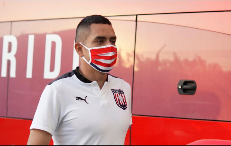 Fue al minuto 85 ante el Puebla, cuando Sergio Flores debutó defendiendo la casaca del Guadalajara en la fecha uno del Guard1anes 2021. Imago7