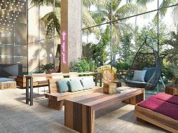 EL LOBBY. Cómodo y con múltiples detalles, privilegiando la frescura. CORTESÍA