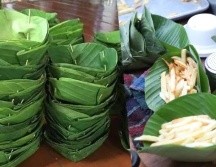 Lo primero que llamó la atención de los clientes fue ver papas fritas en hojas de plástico. TWITTER / @FerRubio94