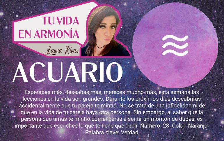Tu vida en armonía: horóscopos por Laura Rivas