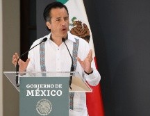 Cuitláhuac García da esta declaración durante una rueda de prensa, un día después de que se confirmara el primer caso de esta cepa en Tamaulipas, estado vecino de Veracruz. SUN / ARCHIVO