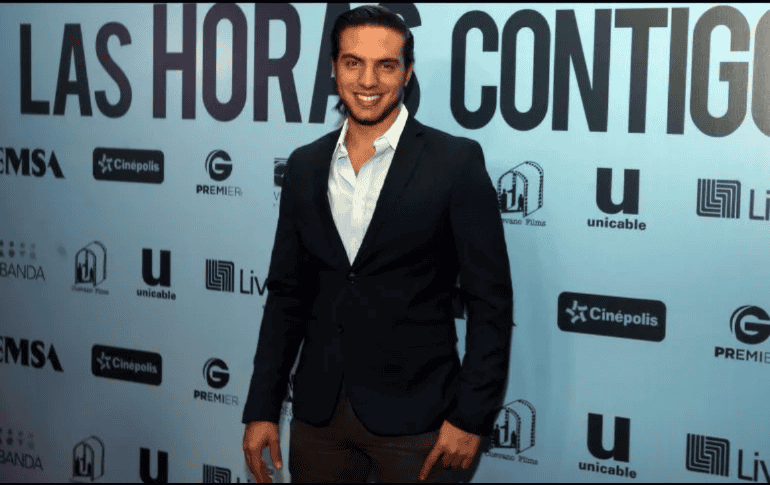 Vadhir Derbez tendrá un año bastante movido en la industria cinematográfica. NTX / ARCHIVO