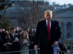 El presidente de Estados Unidos ha sido vetado o suspendido de las redes sociales más populares. AFP/B. Smialowski