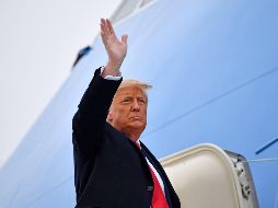 La Organización Trump gana alrededor de 17 millones de dólares al año como resultado de esos contratos, precisó de Blasio. AFP / M. Ngan