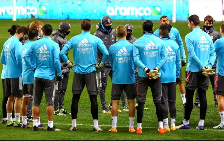 El conjunto merengue llega a este encuentro en un buen estado de forma, tras acumular nueve partidos sin perder, de ellos siete victorias. EFE