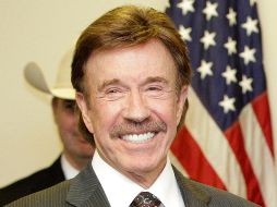 Chuck Norris aseguró que él siempre estará a favor de la ley y el orden. AP / ARCHIVO